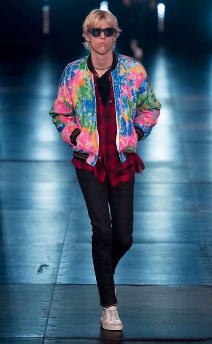 Saint Laurent Red Plaid Shirt