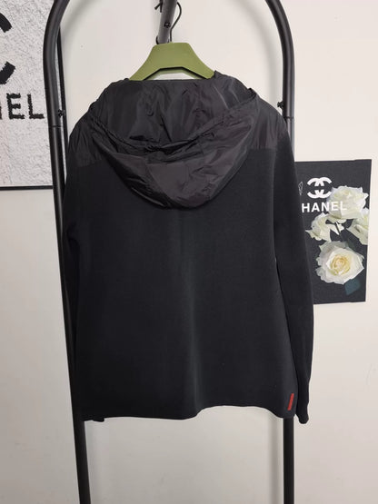 Authentic Prada Nylon Zip Jacket