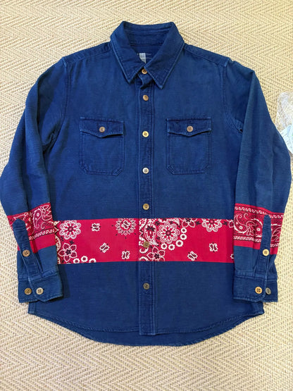 VISVIM 15AW ICT Black Elk Flannel