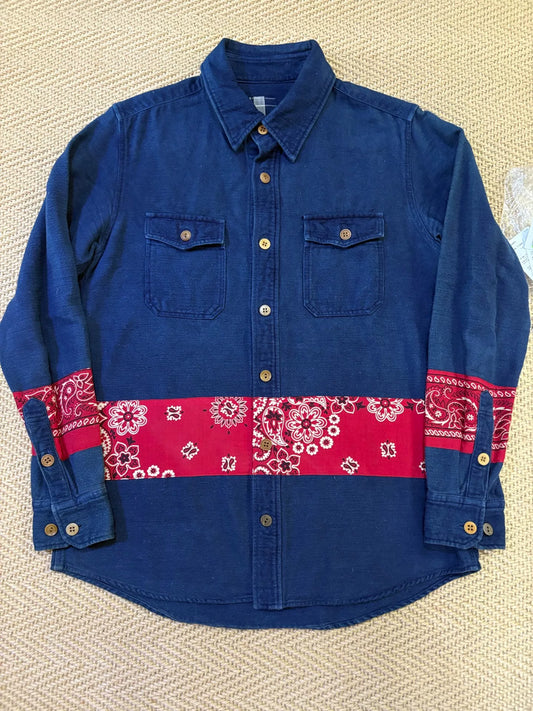 VISVIM 15AW ICT Black Elk Flannel