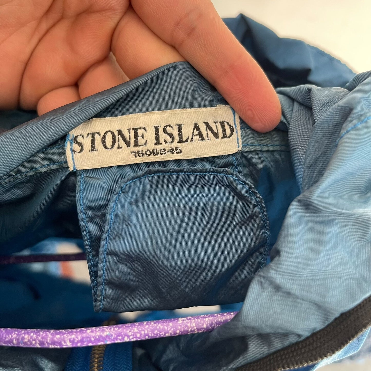 Stone Island Metallic Nylon Jacket