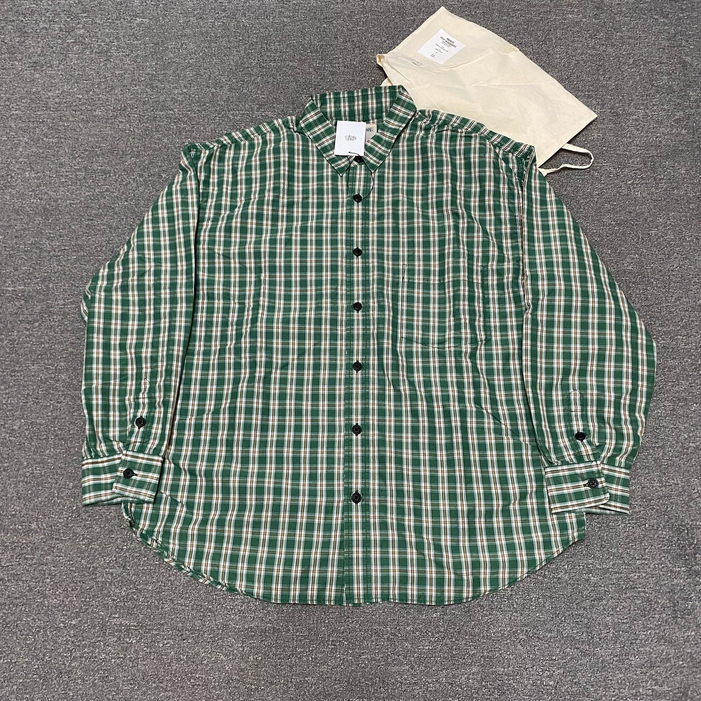 MADNESS 24SS Made in Japan Washed Plaid Shirt