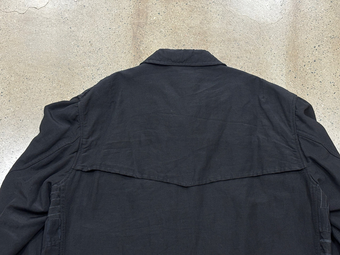 CDG Homme Striped Wool Jacket