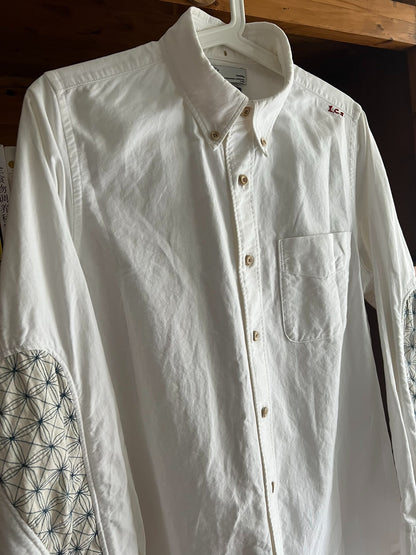 limited edition white shirt with embroidery