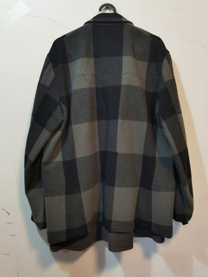 plaid wool coat from undercoverism