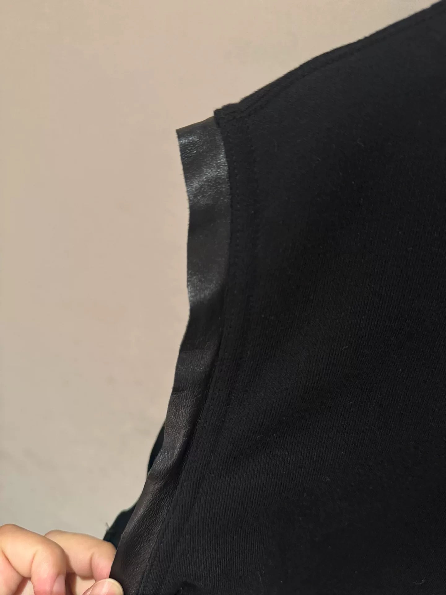 Rick Owens DRKSHDW Black Hooded Vest