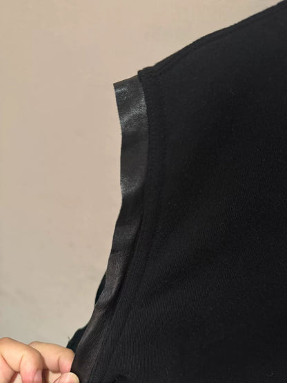 Rick Owens DRKSHDW Black Hooded Vest