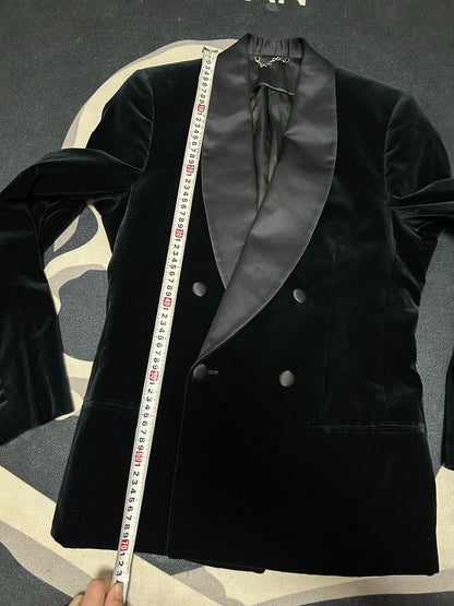 Louis Vuitton Velvet Double-Breasted Jacket