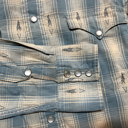 RRL Vintage Embroidered Western Shirt