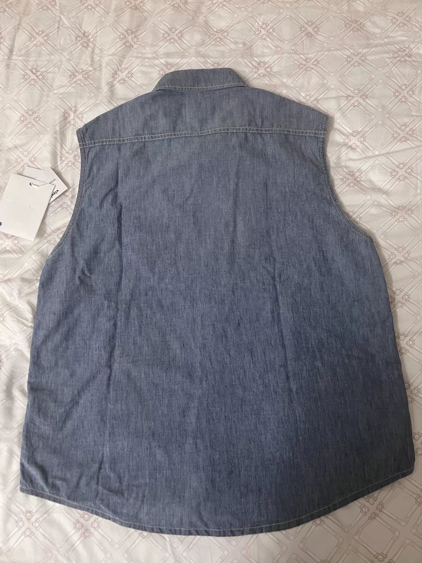 VISVIM 22SS Cut Off Chambray Shirt