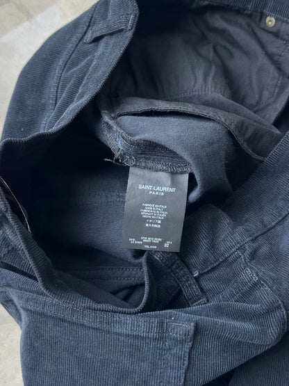 Saint Laurent Men's Velvet Jeans
