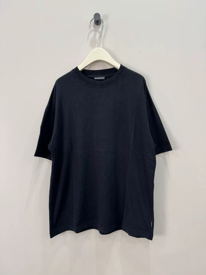 balenciaga short sleeve t-shirt with embroidery