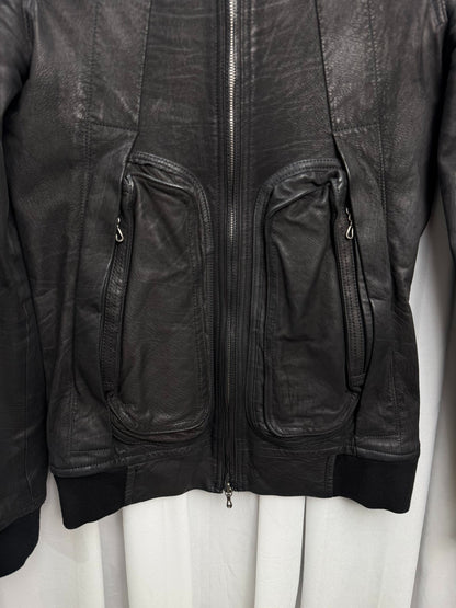 Julius 7 3D Pocket Leather Jacket