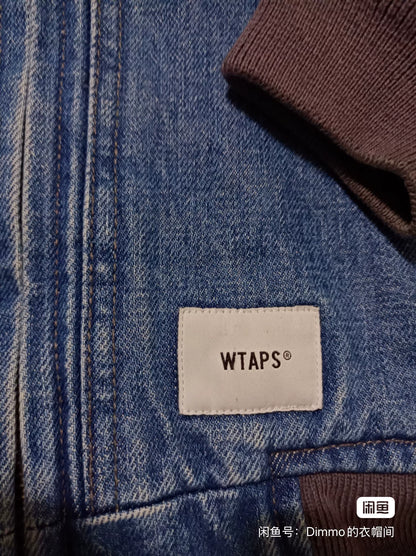 WTAPS 18AW VICE Denim Quilted Jacket