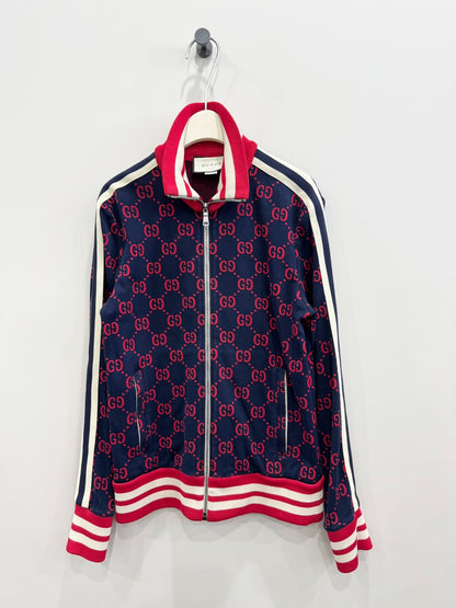 Gucci Monogram Zip Jacket in Excellent Condition