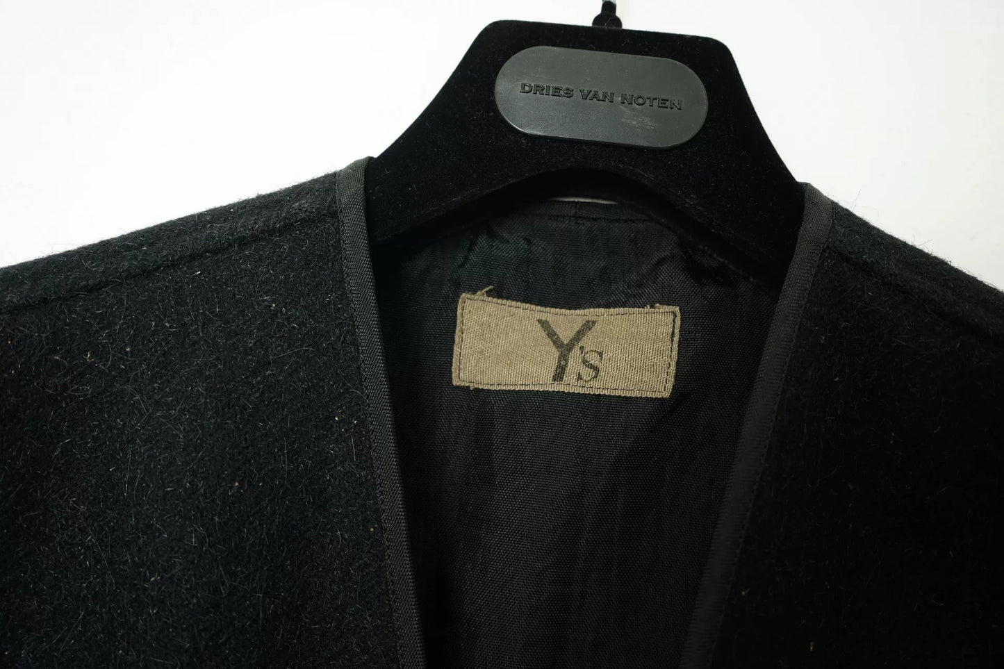Yohji Yamamoto Blend Collarless Jacket