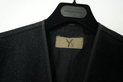 Yohji Yamamoto Blend Collarless Jacket