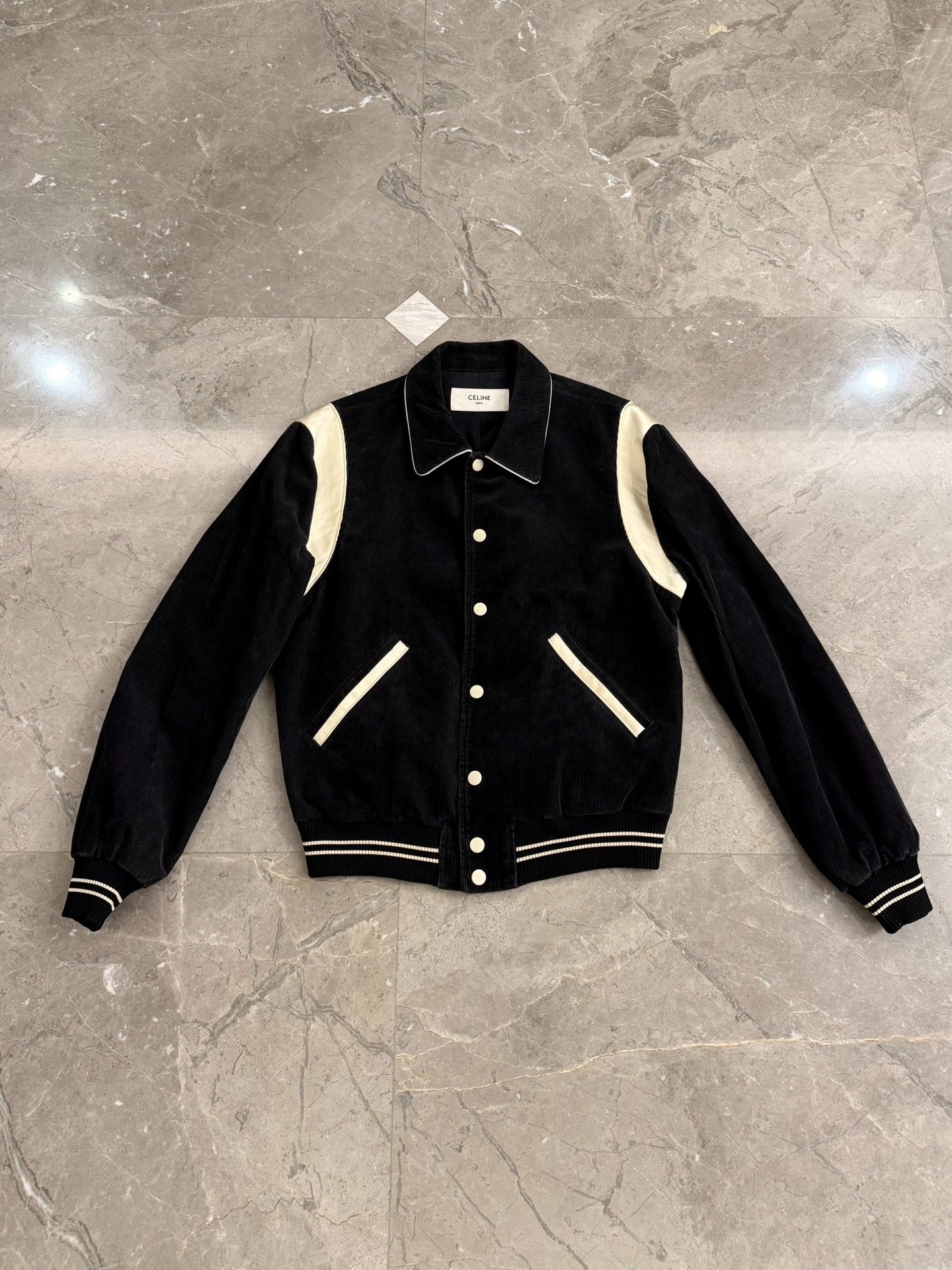 Celine By Hedi Slimane Teddy Jacket