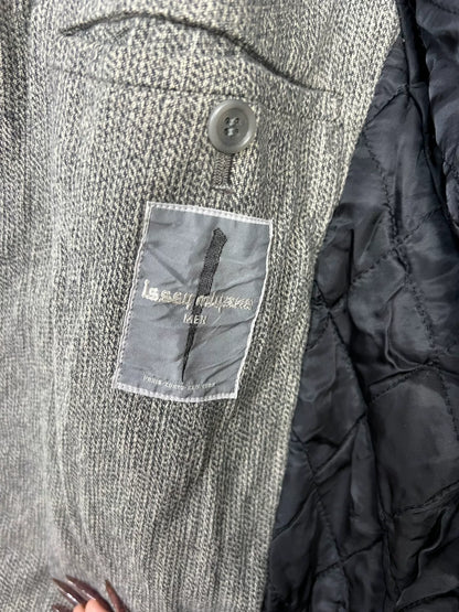 issey miyake men woven short jacket