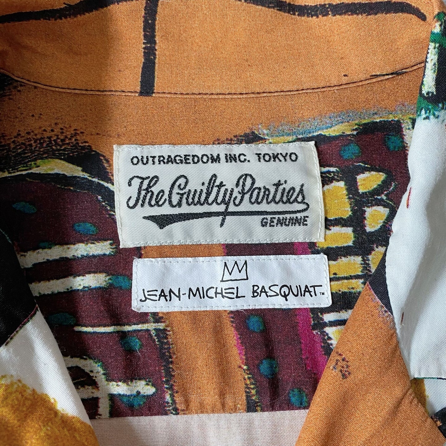 Wacko Maria Basquiat Hawaiian Short Sleeve Shirt