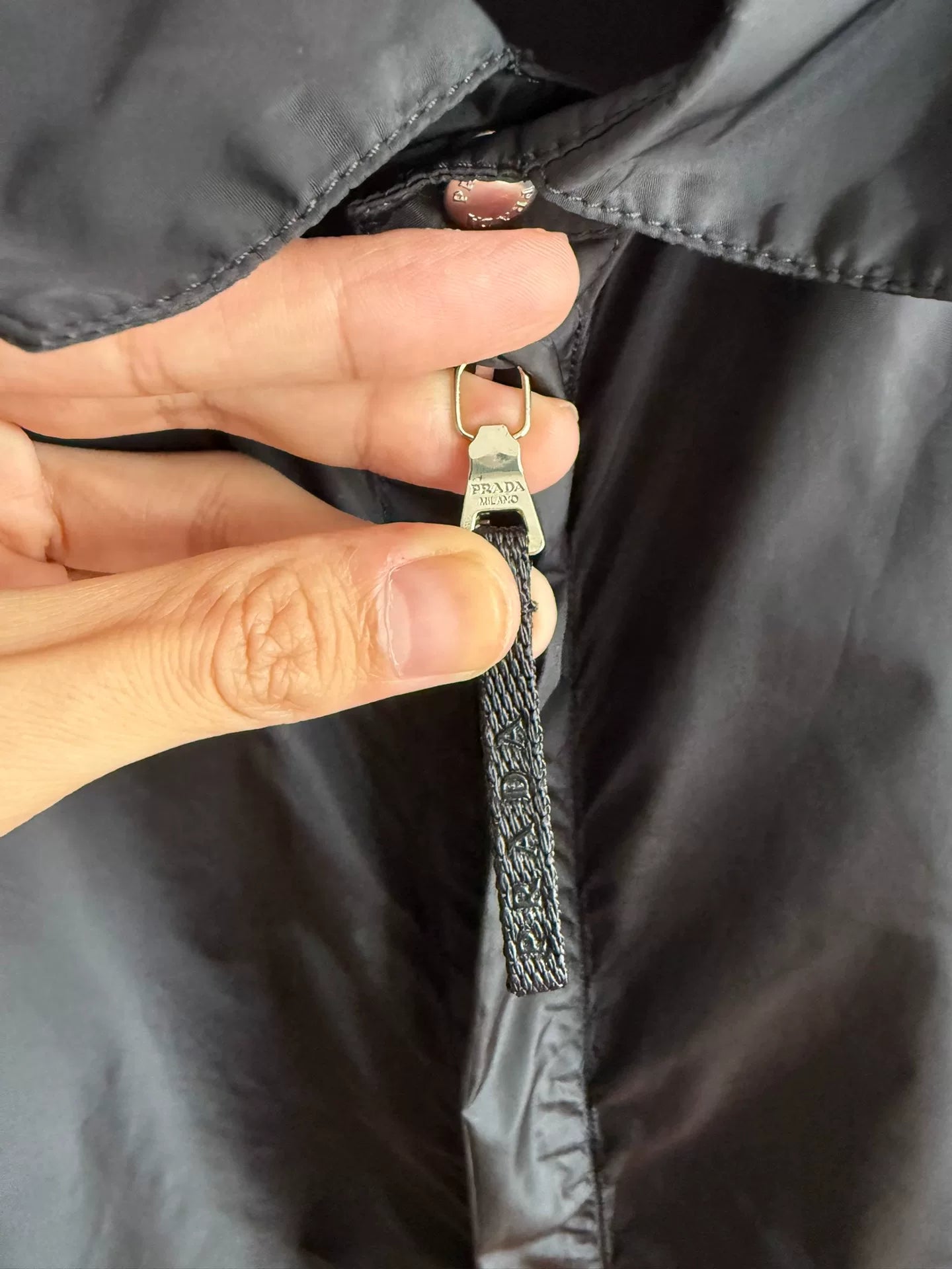 Prada Nylon Jacket in Orange