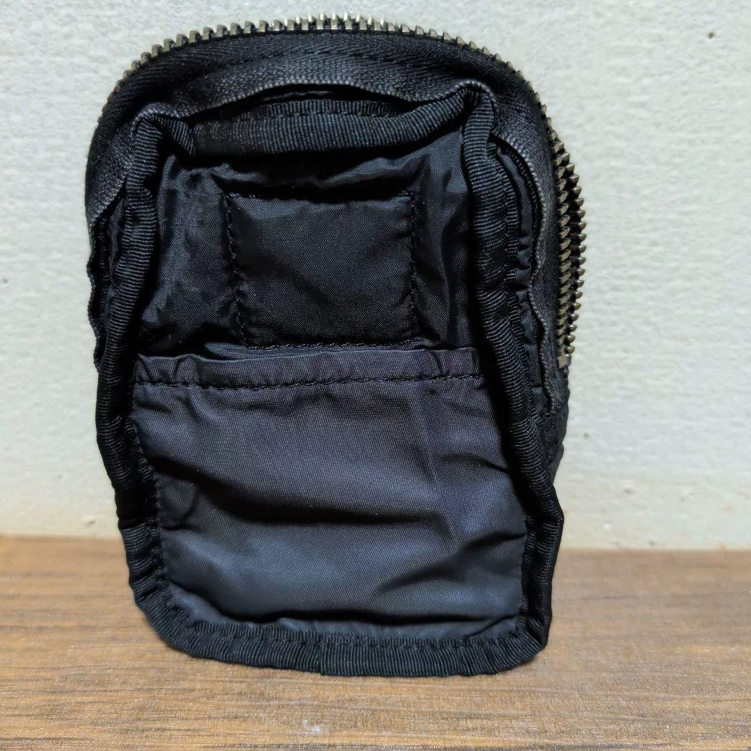 PORTER Classic Black Nylon Accessory Pouch