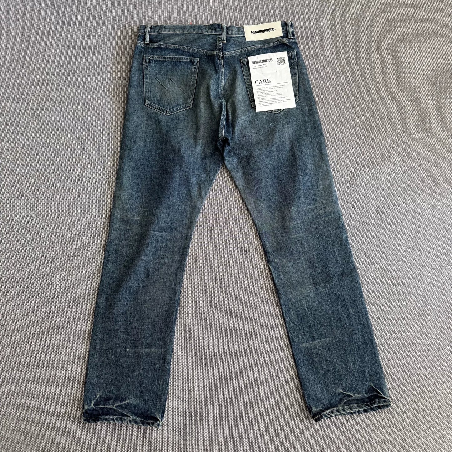 Neighborhood 22aw Basic Wash Denim Pants