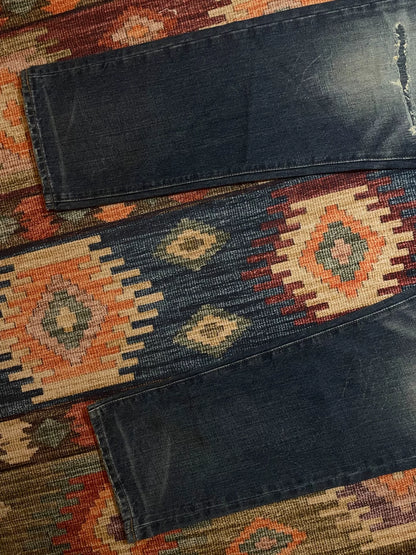 RRL Vintage Mexico Washed Distressed Jeans