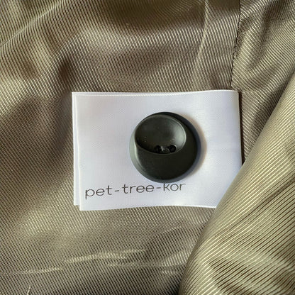 alfalfa wide-leg pants in olive green