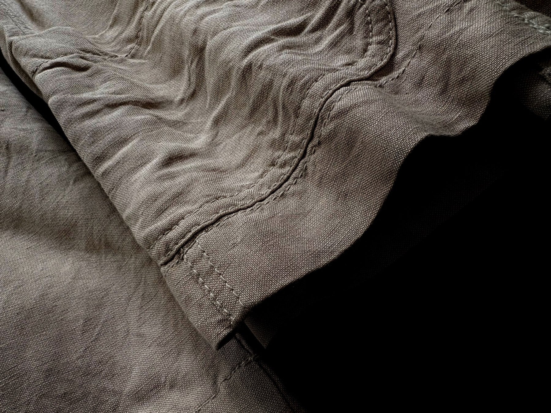 Comme des Garcons 2002 Deconstructed Linen Blazer