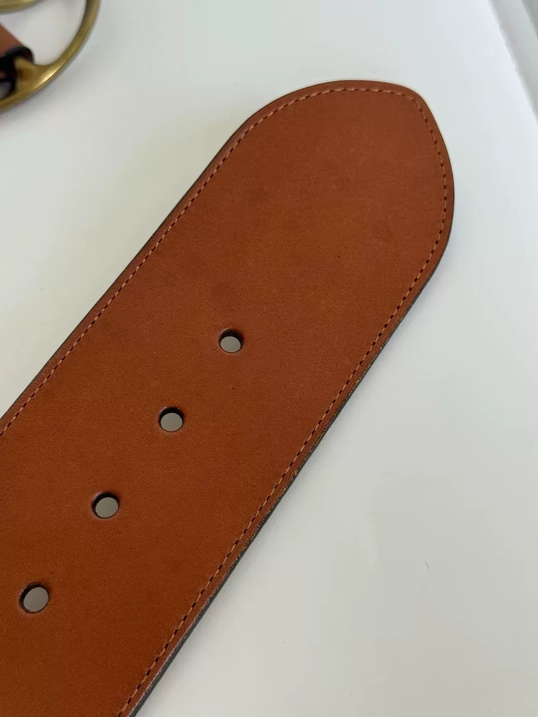 POLO Ralph Lauren Straw Leather Belt