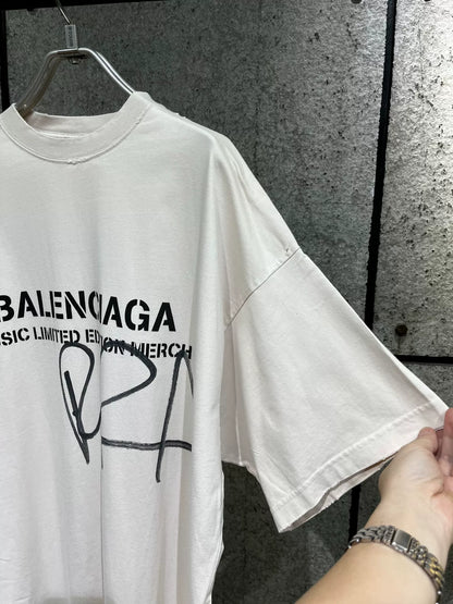 Balenciaga Rupaul Loose Short-Sleeve Top