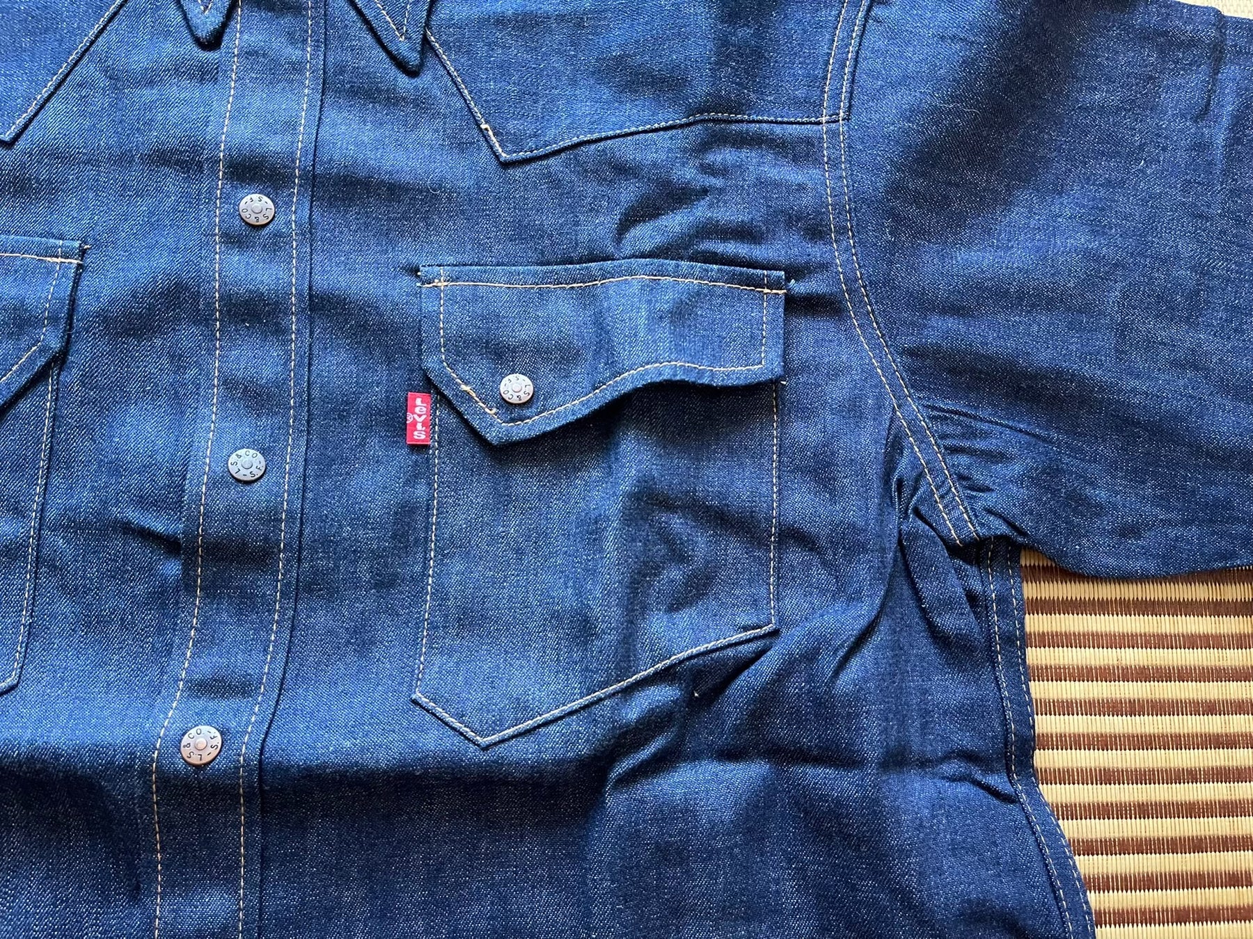 Levi's LVC Western Denim Shirt L