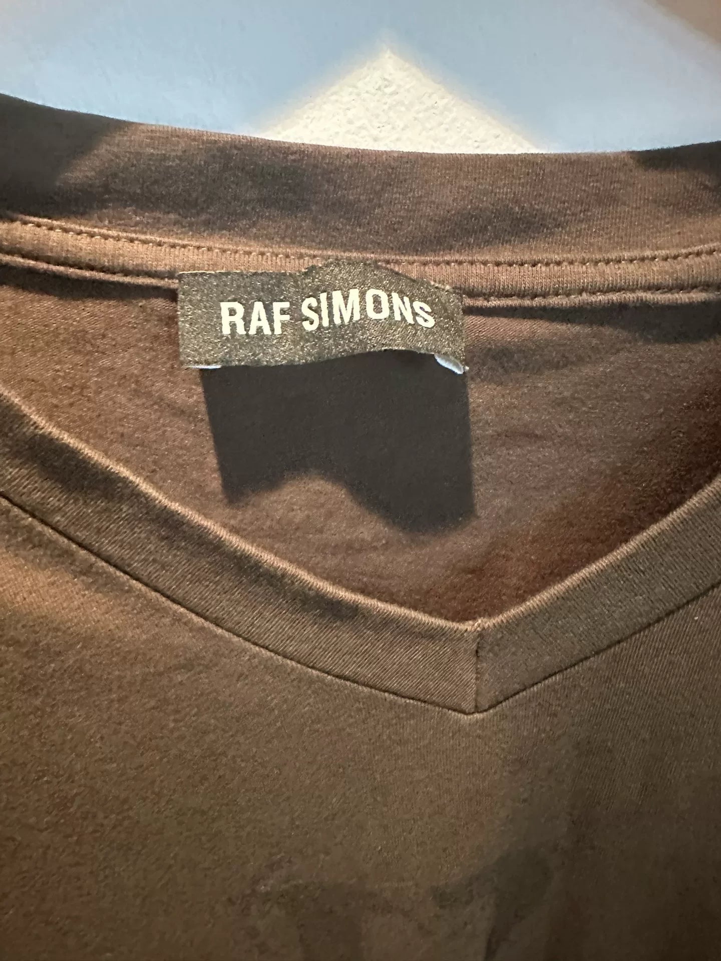 raf simons archive short sleeve t-shirt