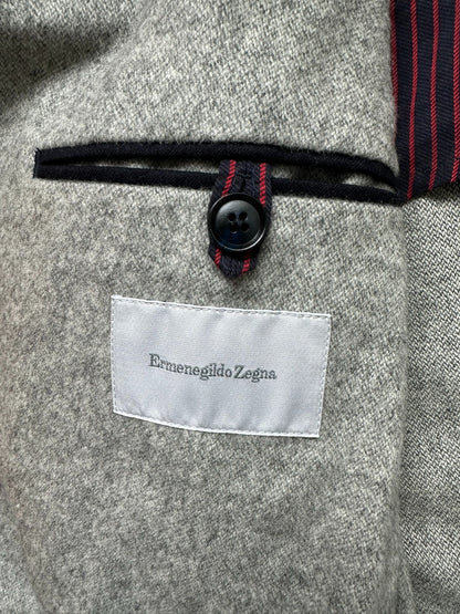 gray wool blazer by Ermenegildo Zegna
