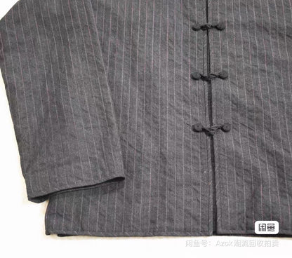 Visvim Dharma Santome Stripe Wool Shirt