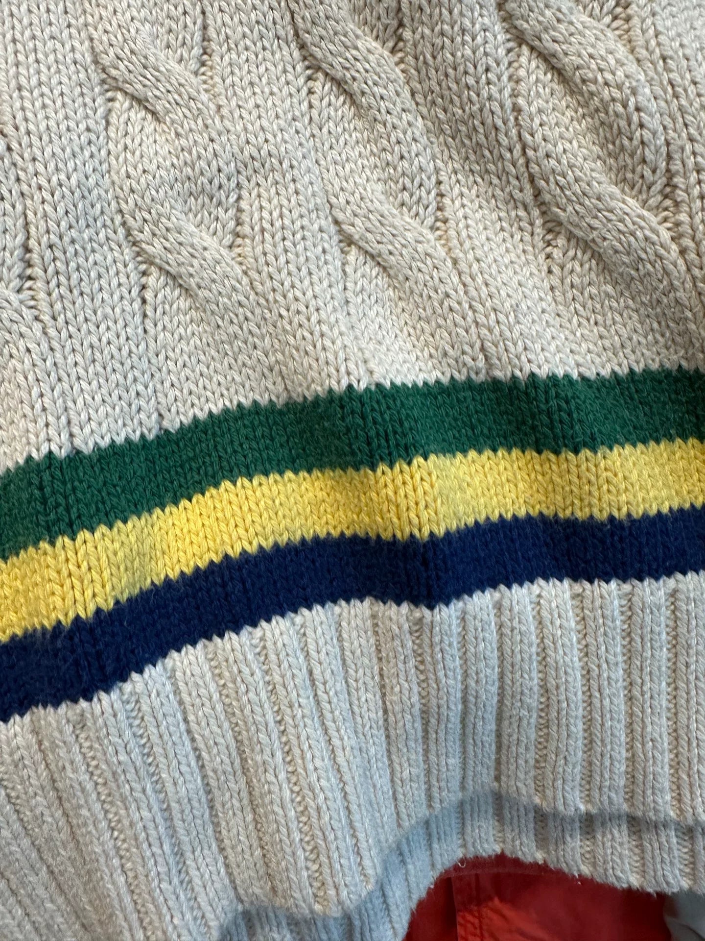Ralph Lauren Ivy League Striped Sweater