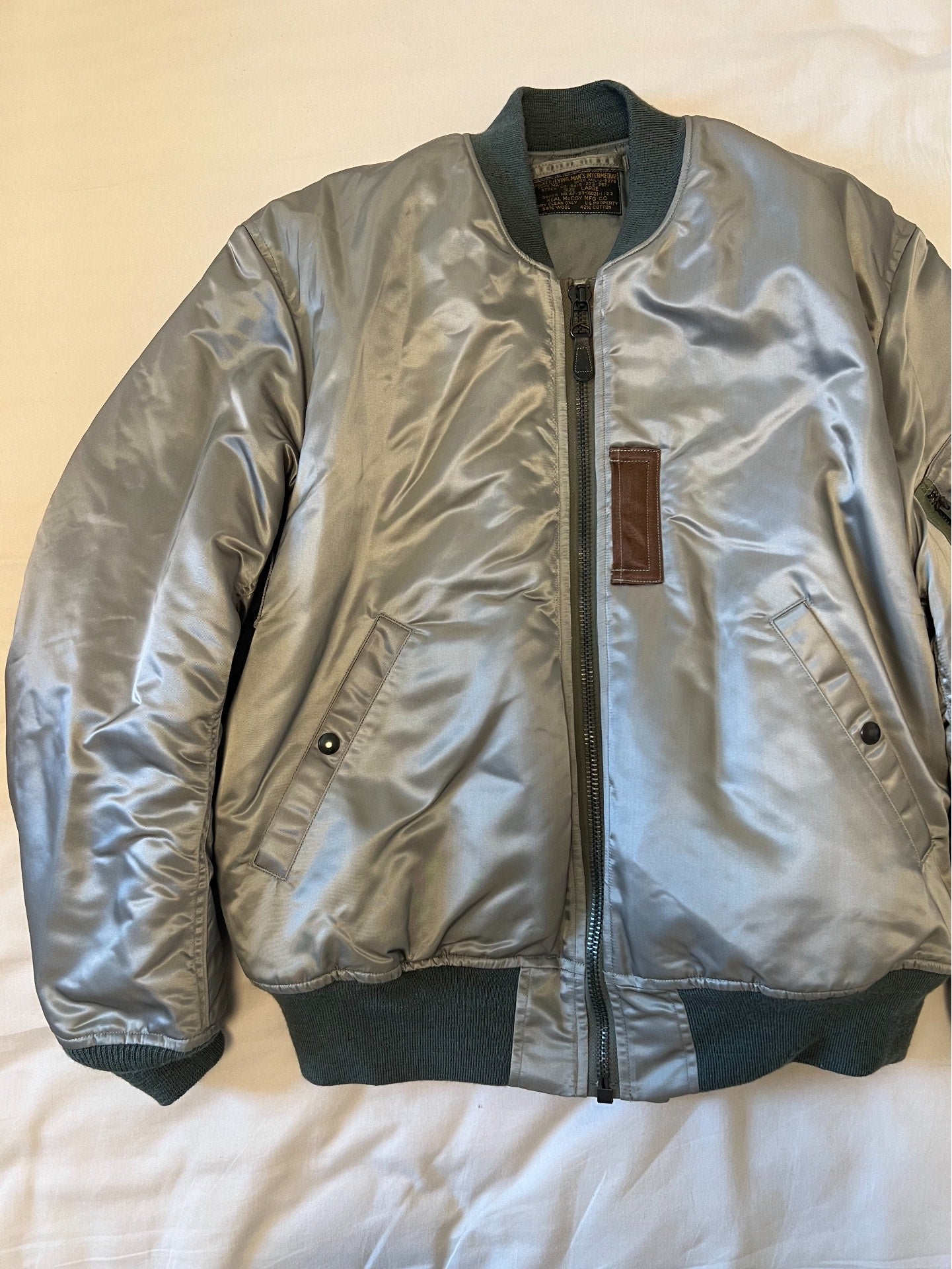 The Real McCoy MA-1 Flight Jacket