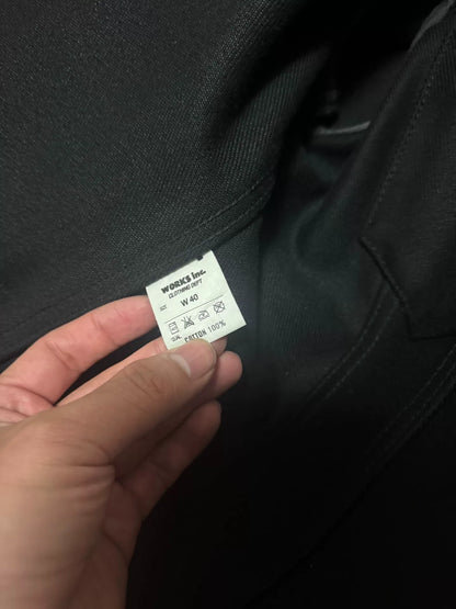 Iron Heart Black Denim Jacket
