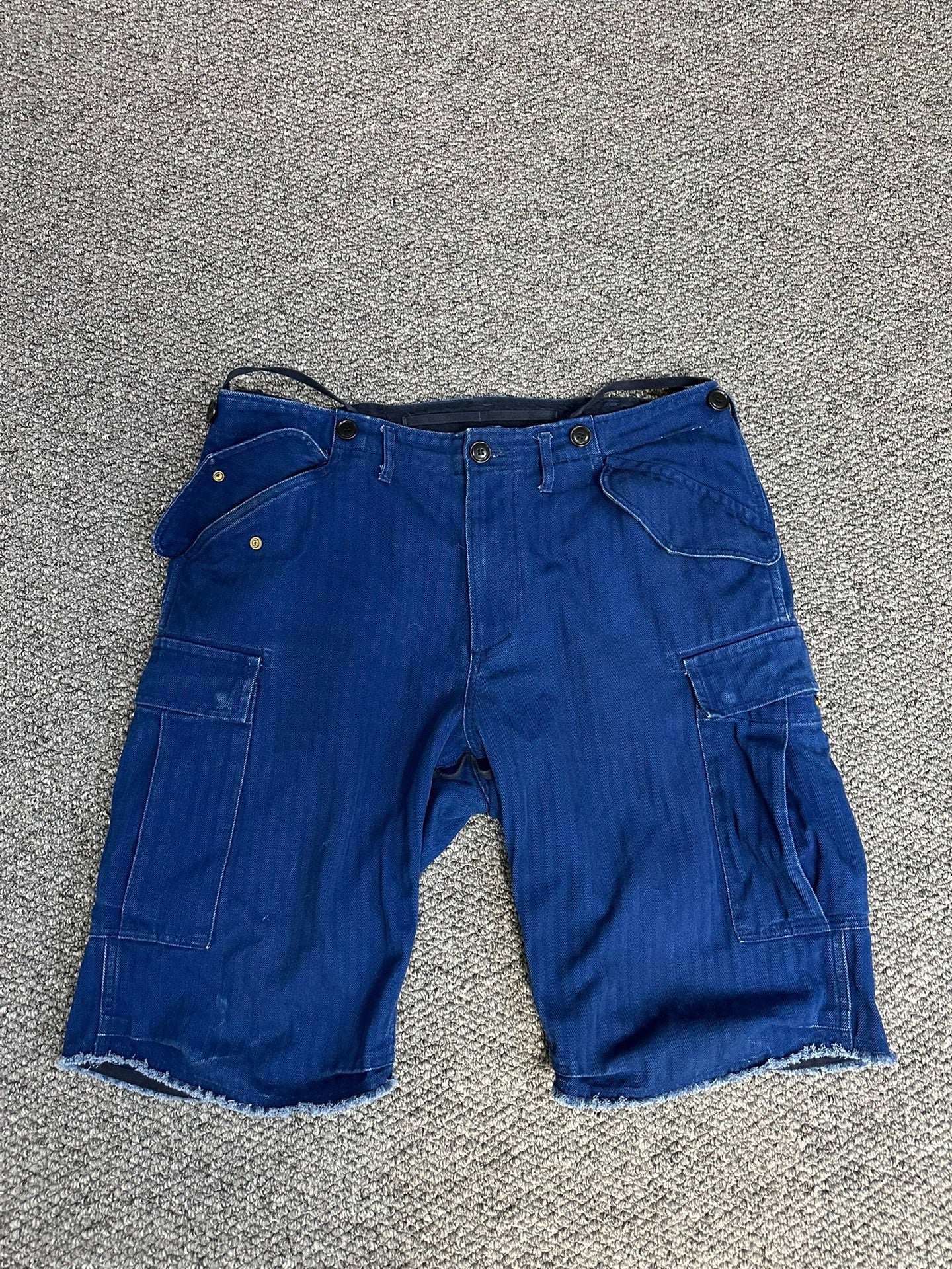 visvim Indigo Eiger Shorts