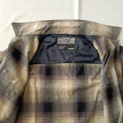 neighborhood 092BENH-SHM02 Wool Plaid Shirt