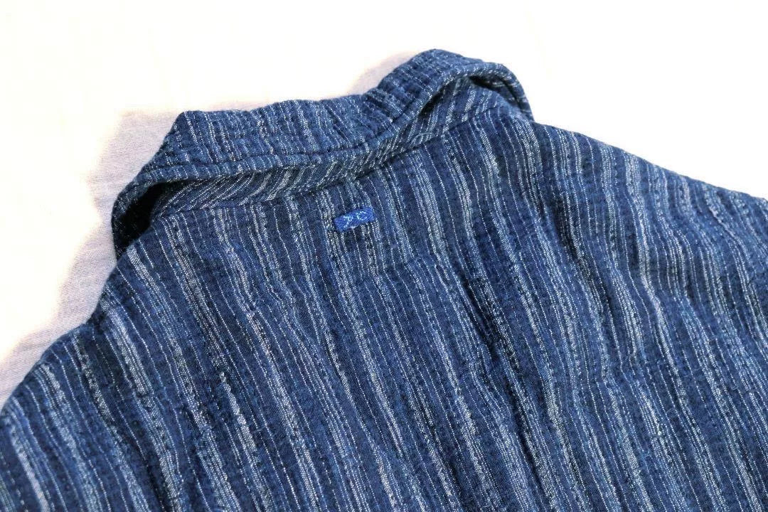 indigo kasuri coat by porter classic