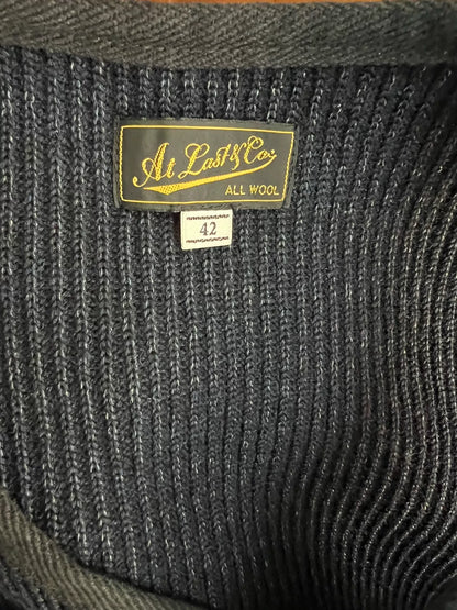 stylish blue wool vest for layering