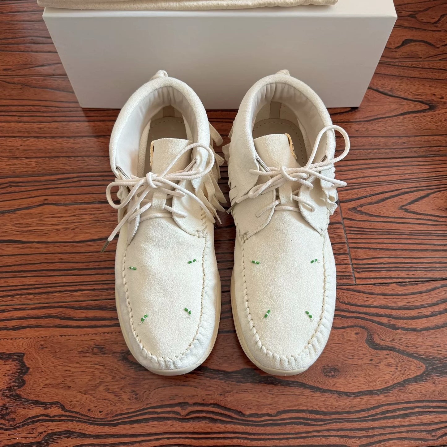 Visvim 23AW FBT Shaman Folk Fringe Casual Shoes
