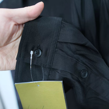 Yohji Yamamoto Silk Shirt with Dog Print