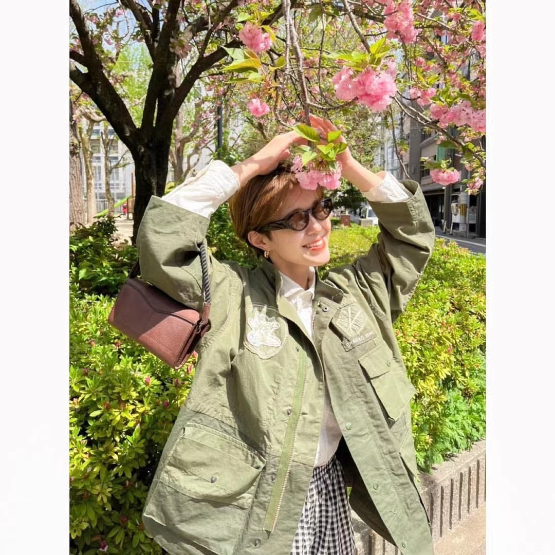 Porter Classic OHARIKO ARMY Patchwork Jacket