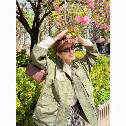 Porter Classic OHARIKO ARMY Patchwork Jacket