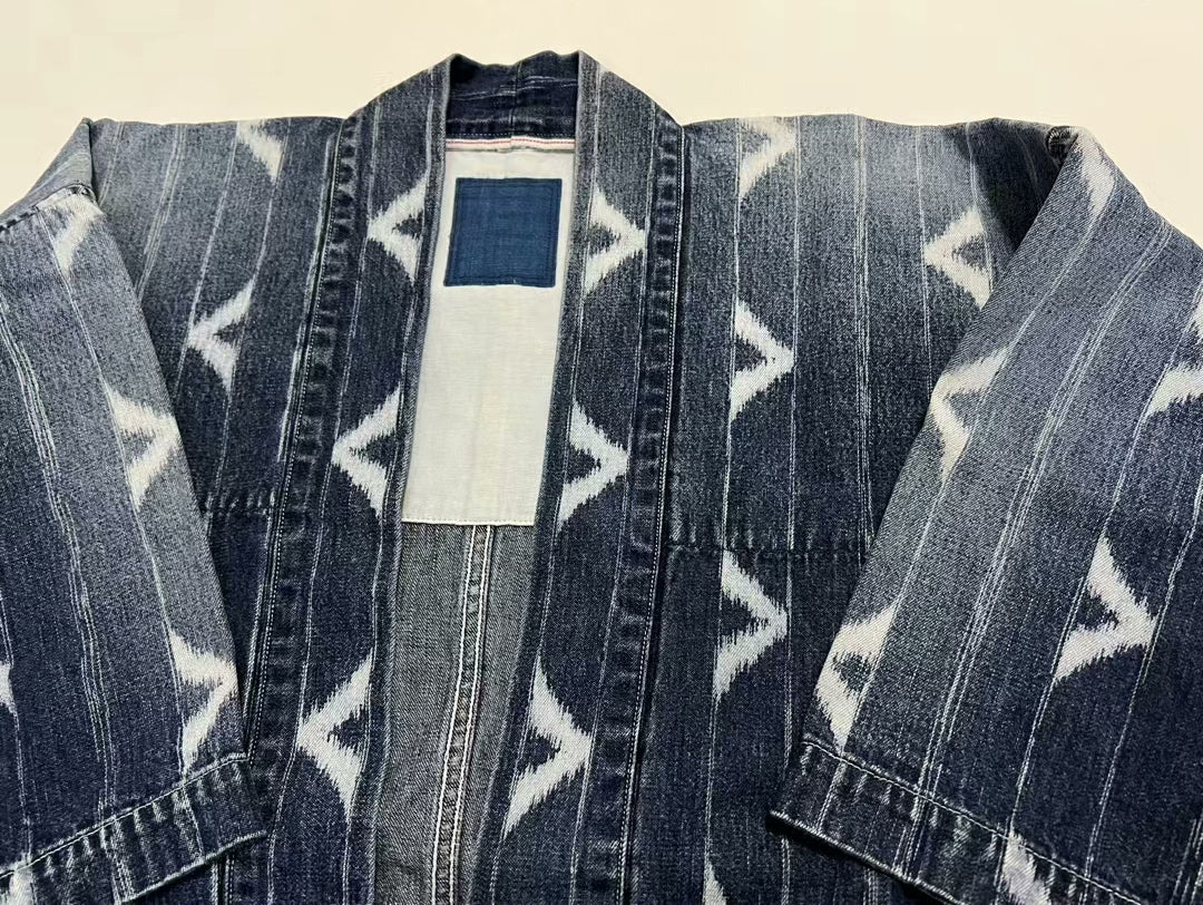 VISVIM 22 ICT SS HAPPI WABASH DMGD