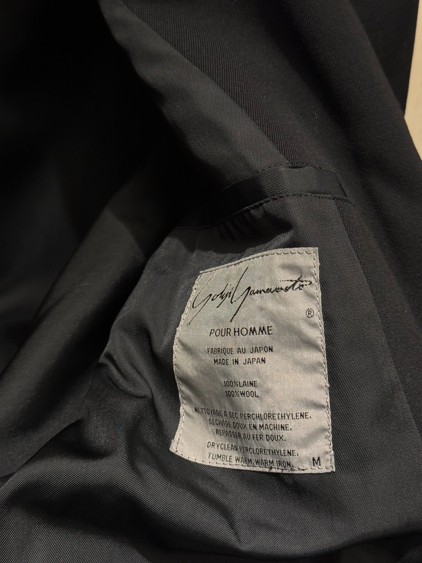 Yohji Yamamoto 90AW Safari Two-Way Jacket