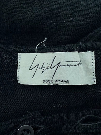 Yohji Yamamoto Black Long Sleeve Shirt